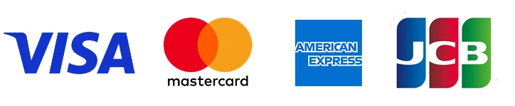 Visa MasterCard Amex JCB 